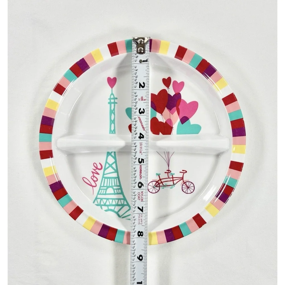 Target‎ Kids Divided Melamine Plate 8.25